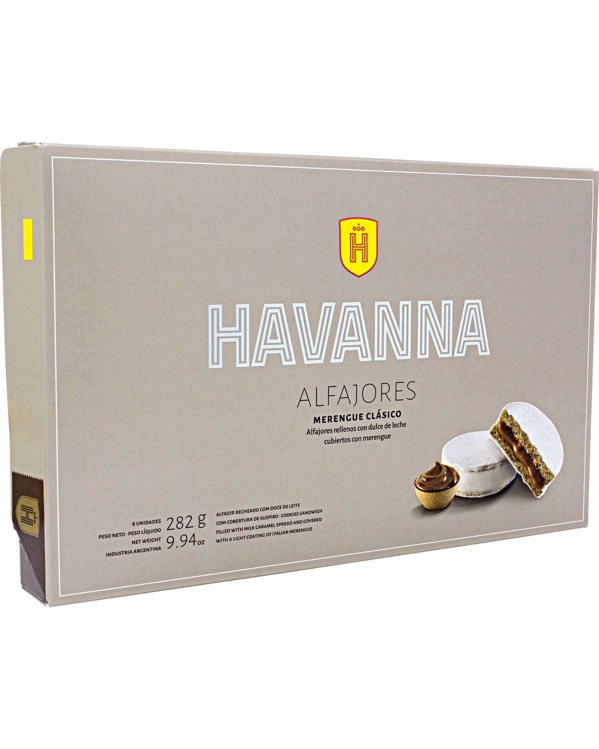 A selection of Havanna Alfajores (Classic Meringue) (Box of 6