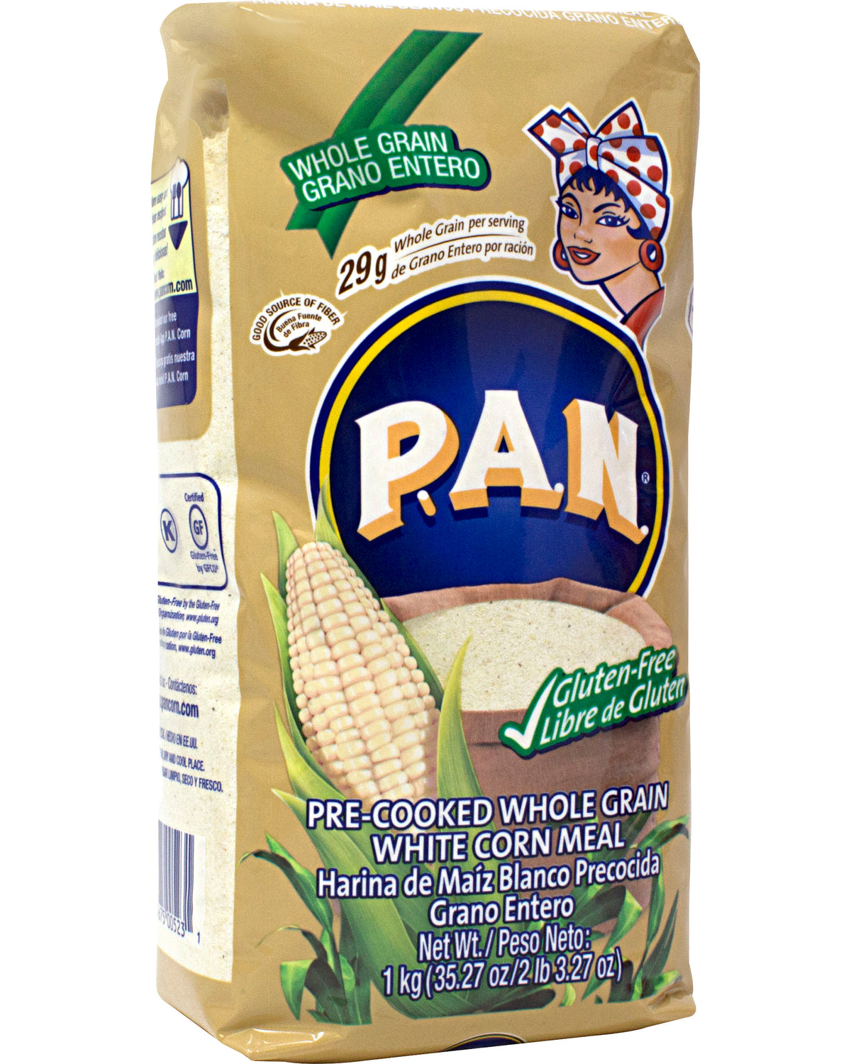 Buy the latest Harina PAN Whole-Grain White Corn Meal (Pack of 3